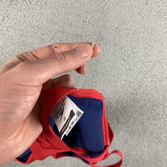 Speedo Lifeguard Bathing Suit Womens 32 Endurance Red 1-Piece Swimsuit NEW $55 - Picture 8 of 9